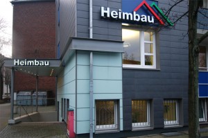 Heimbau Oberhausen Büroeingang